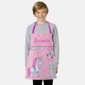 Tablier Licorne de Fête (Porté)