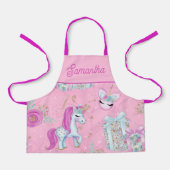 Tablier Licorne de Fête (Recto)