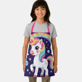 Tablier Licorne Galaxie Arc-en-ciel Magique Étincelant Mig (Insitu)
