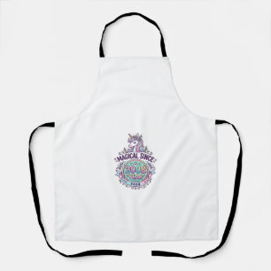 Tablier Licorne Magique Depuis Année Graphisme Zazzle D