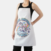 Tablier Licorne Pixel Licorne Puissance Conception Graphiq (Insitu)
