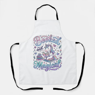 Tablier Licorne Réservée et Idée de Cadeau Magique Typogra