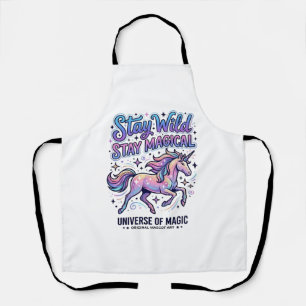 Tablier Licorne Reste Sauvage Reste Magique Commercial Typ