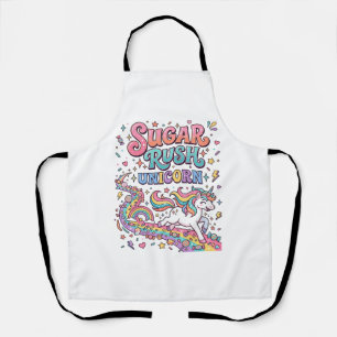 Tablier Licorne Sugar Rush Licorne Kawaii Place de marché