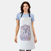 Tablier Licorne Sweet Tooth Licorne Conception de merchand (Porté)