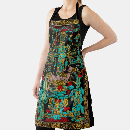 Tablier Lid of Great Tomb of Pakal - Astronaut Palenque (Insitu)