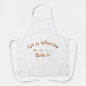 Tablier Life Is What You Bake It | Tablier de Cuis (Recto)