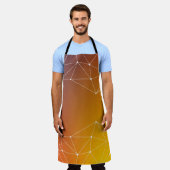 Tablier Ligne abstraite Arrière - plan (Porté)