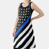 Tablier Ligne bleue mince (Insitu)