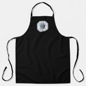 Tablier Ligne Bleue Mince - Police Chicago Long Apron (Recto)