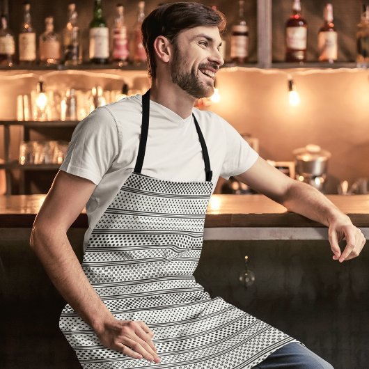 Tablier Lignes Abstraites