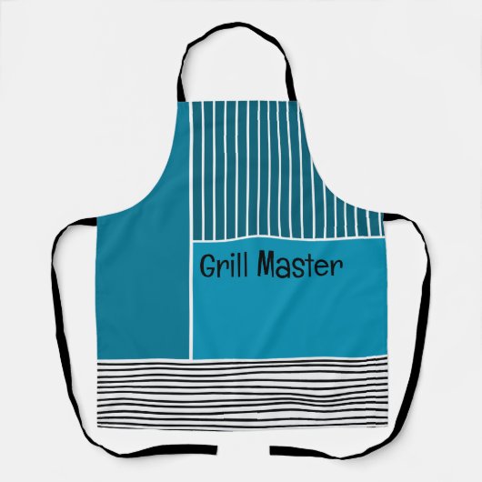 Tablier Lignes Abstraites (Recto)