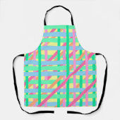 Tablier Lignes croisées de Pâques (Recto)
