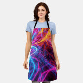 Tablier Lignes de néon (Porté)