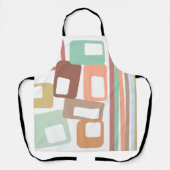 Tablier Lignes et rectangles (Recto)