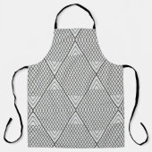 Tablier Lignes triangles Abstraites (Recto)