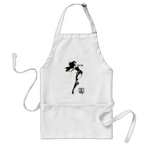 Tablier Ligue de Justice   Wonder Woman with Lasso Pop Art