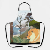 Tablier LIL HEATHER Chow -Apron en 3 tailles (Recto)