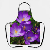 Tablier Lilac Crocus Apron (Recto)