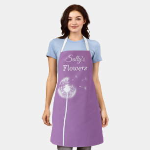 Tablier Lilac Dandelion Apron