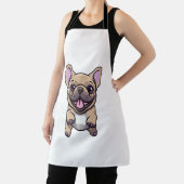 Tablier Lilac French Bulldog 9 (Insitu)