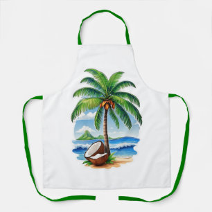 Tablier L'île tropicale des Cocotiers