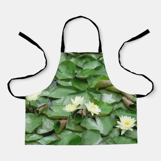Tablier Lillies d'eau (Recto)