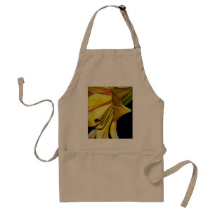 Tablier l'illustration originale du lys Yellow Golden Sple