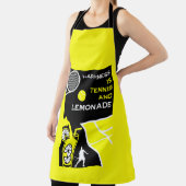 Tablier Limonade de tennis vintage (Insitu)