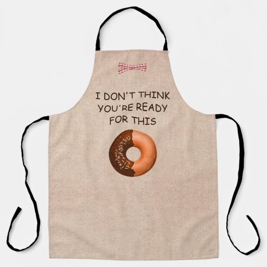 Tablier Linge de lit et beiges (Recto)