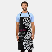 Tablier L'ingrédient secret est l'amour personnalisé  (Porté)