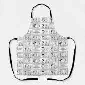 Tablier Linus raconte Lucy Elle est Crabby (Recto)