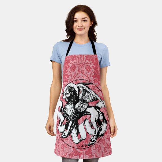 Tablier Lion ailé Saint-Marc du XVe siècle (Porté)