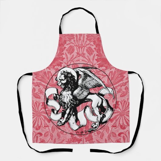 Tablier Lion ailé Saint-Marc du XVe siècle (Recto)