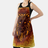 Tablier Lion animal sauvage abstrait (Insitu)