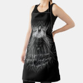 Tablier Lion avec citation de monogramme de la Couronne (Insitu)