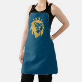 Tablier Lion Avec Couronne - Style Or 1 (Insitu)