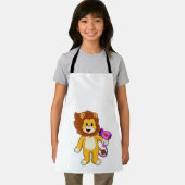 Tablier Lion avec sèche-cheveux (Insitu)