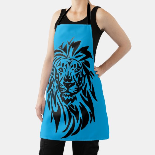 Tablier Lion BW (Insitu)