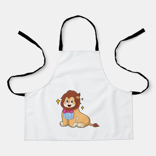 Tablier Lion en Gentleman avec Cravate.PNG (Recto)