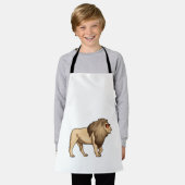 Tablier Lion Lunettes de soleil (Porté)