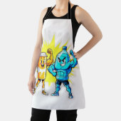 Tablier Liquid Strength – Funny Juice & Water Muscle Desig (Insitu)