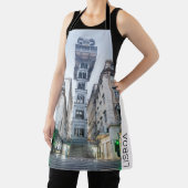 Tablier Lisbonne Portugal Retro Ascenseur de vacances Souv (Insitu)