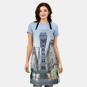 Tablier Lisbonne Portugal Retro Ascenseur de vacances Souv (Porté)