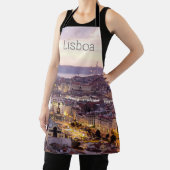 Tablier Lisbonne Portugal Sunset Skyline Cityscape Souveni (Insitu)
