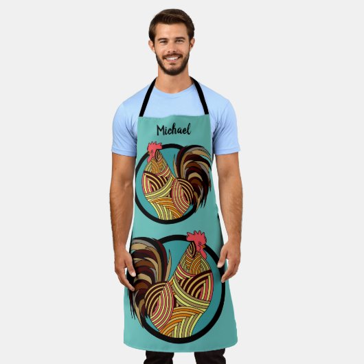 Tablier Liste Abstraite (Porté)