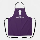 Tablier Live Delicieusement Black Phillip Apron (Recto)