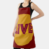 Tablier Live & Let Live In Orbit Apron (Insitu)