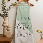 Tablier Live Love Lauder Motivation Positive Citation<br><div class="desc">Live Love Lauder Motivation Positive Citation</div>