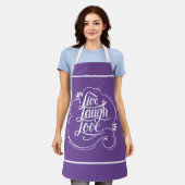 Tablier LIve rire amour (Porté)
